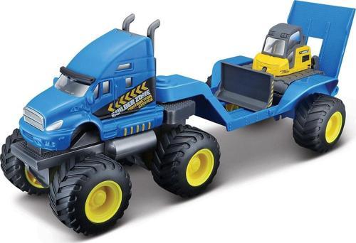 Builder Zone Taşıyıcı Tır Seti - Mavi Tır