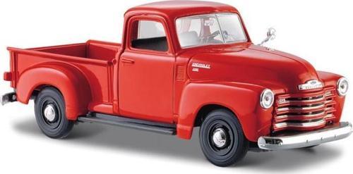 1/25 1950 Chevrolet 3100 Pickup Model Araba Kırmızı