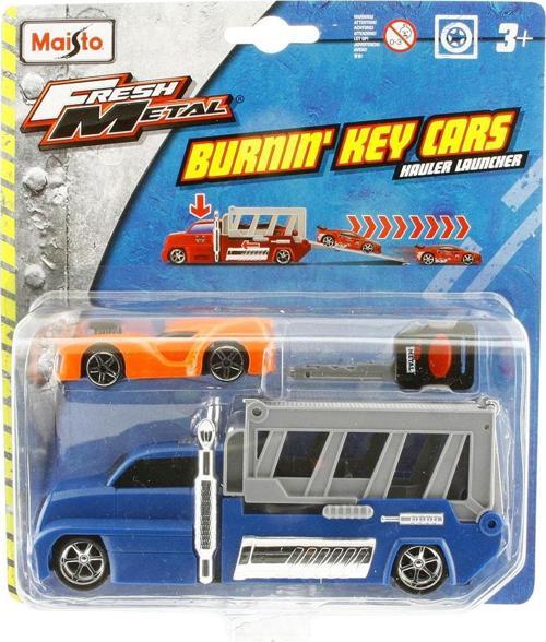 Burning Key  Oyuncak Kamyon ve Araba Lacivert