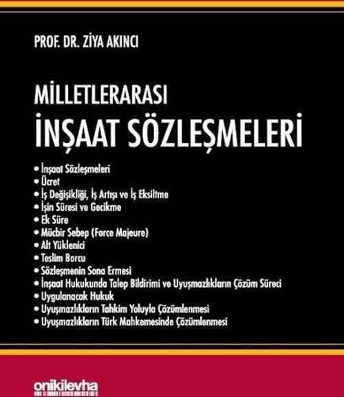 Milletlerarası İnşaat Sözleşmeleri
