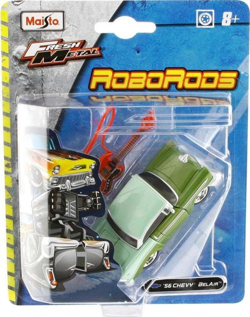 Chevy Bel Air 1956 Oyuncak Araba 7,5 cm Roborods