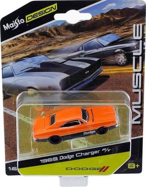 1969 Dodge Charger R/T Oyuncak Araba 1:64