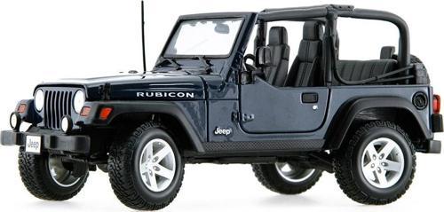 Wrangler Rubicon Jeep 1:18 Model Araba S/E Lacivert