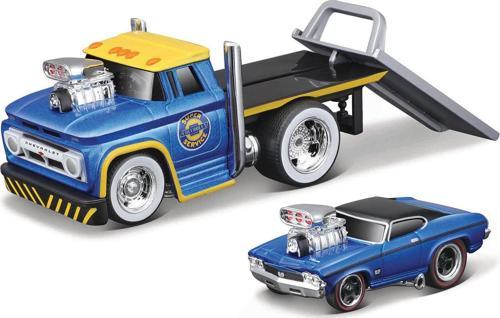 Muscle Machines Taşıyıcı ve Araç Set 1/64 03 59050