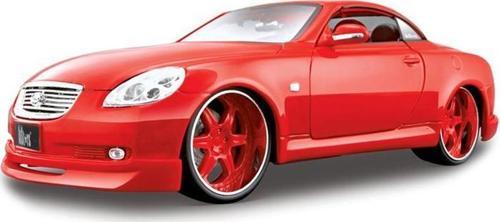 Lexus SC 430 Diecast 1:18 Model Araba AllStars Kırmızı