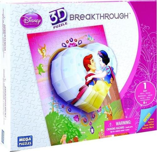 Mega Puzzles 125 Parça 3D Puzzle  D.Prenses Kalp