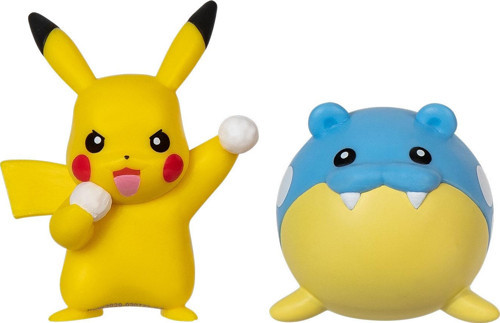 Battle 2'li Figür PKW3029 - Pikachu + Spheal