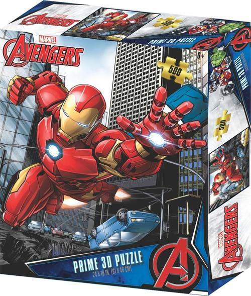 Prime 3D - Avengers Iron Man 500 Parça Yetişkin Puzzle 32625