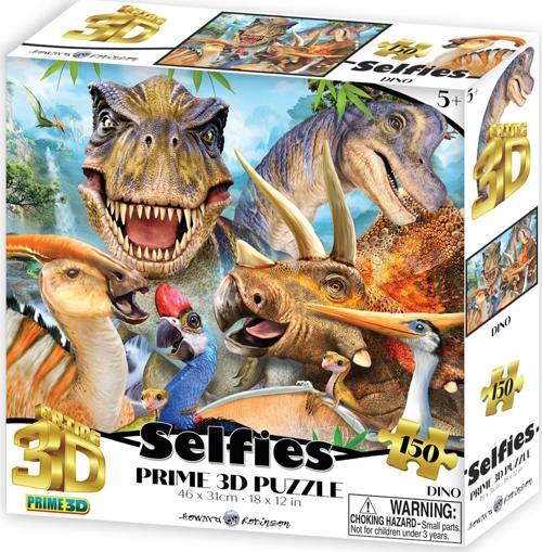 Prime 3D - Dinozor Selfie 150 Parça Puzzle 20900