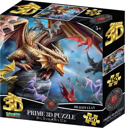 Prime 3D - Dragon Clan 150 Parça Puzzle 10940