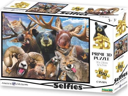 Prime 3D - Kanada Selfie 100 Parça Puzzle 10779