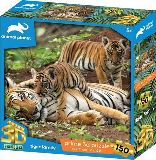 Prime 3D - Kaplan Ailesi 150 Parça Puzzle 20833