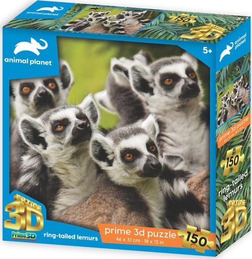 Prime 3D - Lemurlar 150 Parça Puzzle 10895