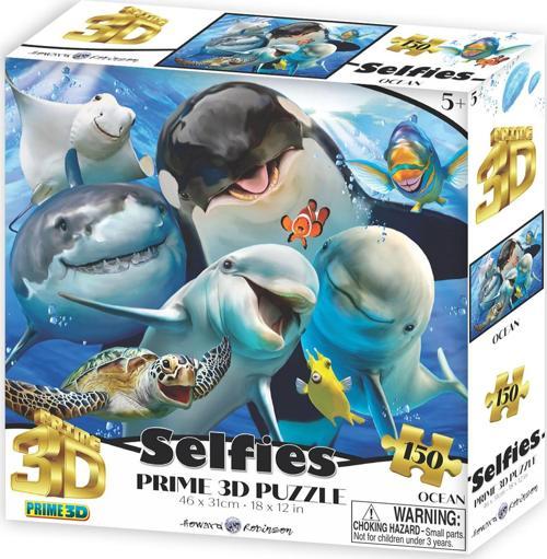 Prime 3D - Okyanusta Selfie 150 Parça Puzzle 10996