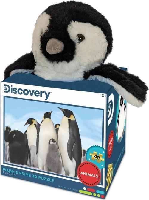 Prime 3D - Penguen Pelüş ve Selfie 48 Parça Puzzle 15809