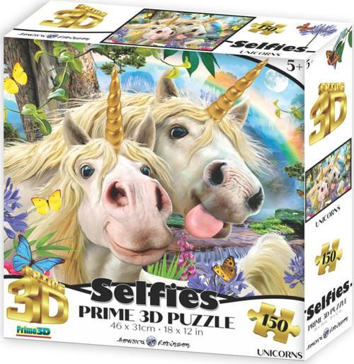 Prime 3D - Unicorn Selfie 150 Parça Puzzle 10957