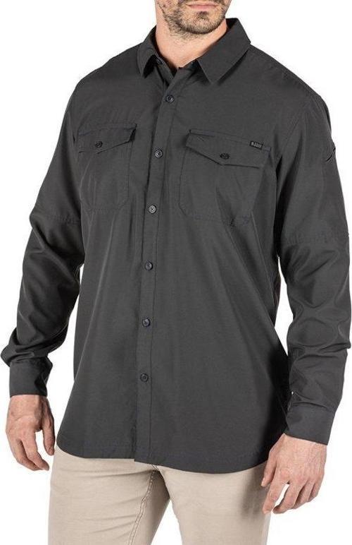 5.11 MARKSMAN L/S GRI GOMLEK