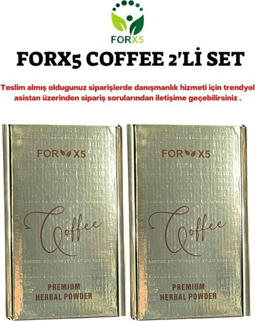 2'Li Forx5 Granül Kahve 60 Şase