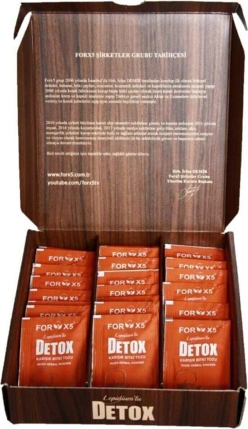 Forx5 Lepidiumlu Detox Çayı