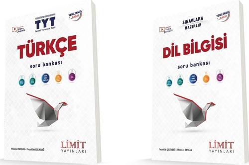 Limit Tyt Türkçe + Dil Bilgisi Soru Bankası Seti 2 Kitap 2024