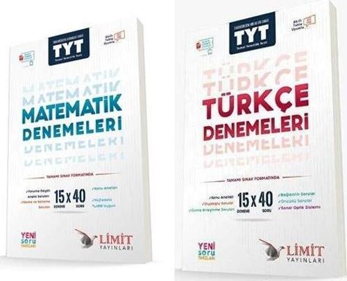 Limit Tyt Türkçe + Matematik Deneme Seti 2 Kitap 2024