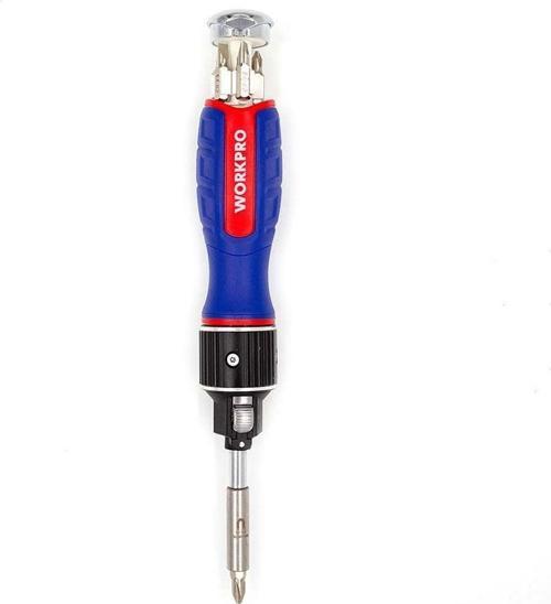 WP221069 6-IN-1 Profesyonel CR-V Cırcırlı Manyetik Tornavida Seti