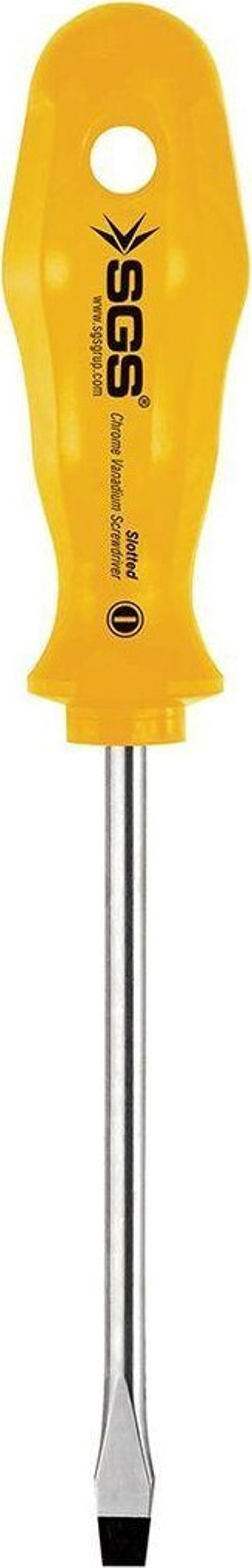 5*100 Düz Tornavida (YELLOW SERİES) Sgs1024