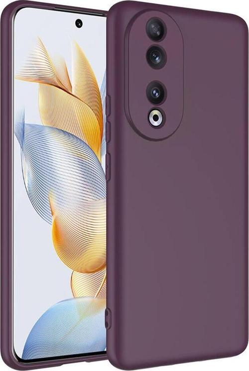 Huawei Honor 90 Kılıf Dışı Silikon içi Kadife Lansman Kılıf