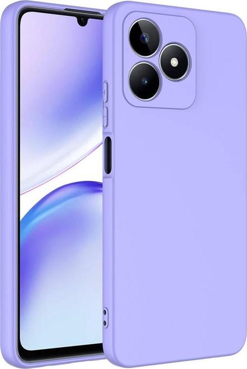 Realme Note 50 Kılıf Dışı Silikon içi Kadife Lansman Kılıf