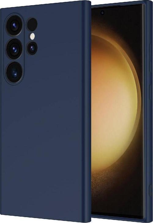 Samsung Galaxy S24 Ultra Kılıf Dışı Silikon içi Kadife Lansman Kılıf