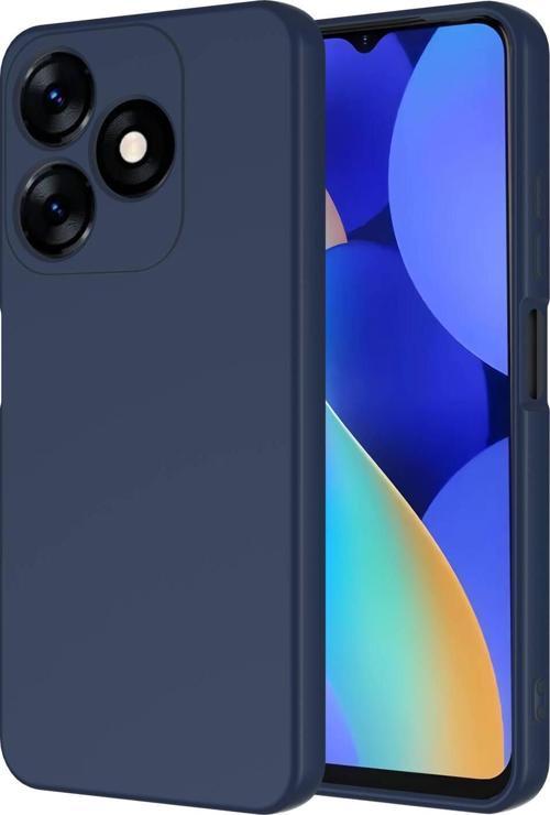 Tecno Spark 10C Kılıf Dışı Silikon içi Kadife Lansman Kılıf