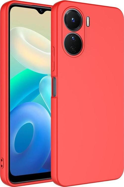 Vivo Y16 Kılıf Dışı Silikon içi Kadife Lansman Kılıf
