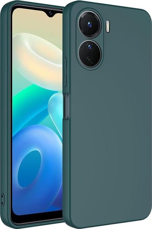 Vivo Y16 Kılıf Dışı Silikon içi Kadife Lansman Kılıf