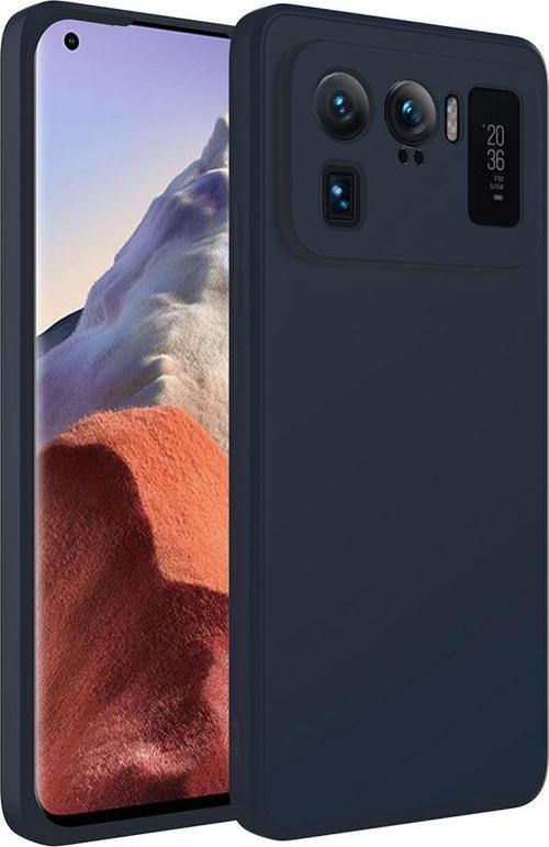 Xiaomi Mi 11 Ultra Kılıf Dışı Silikon içi Kadife Lansman Kılıf
