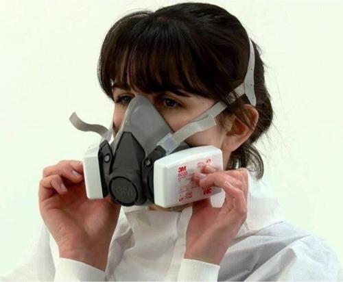 6200 Yarım Yüz Gaz Maskesi ( M ) (Beden (Orta Boy)+P3 Filtre
