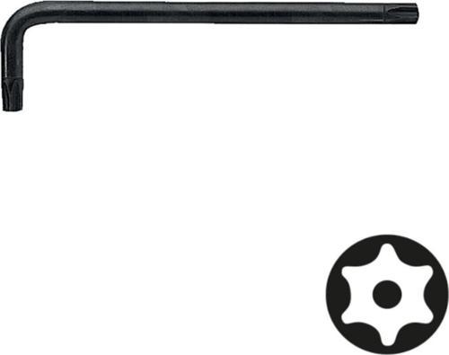 Delikli Torx L Anahtar Uzun Tip T10