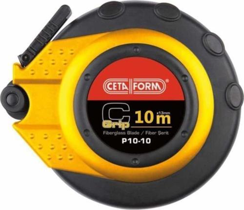 P10-10 Arazi Metresi Fiberglas Şerit 10 M