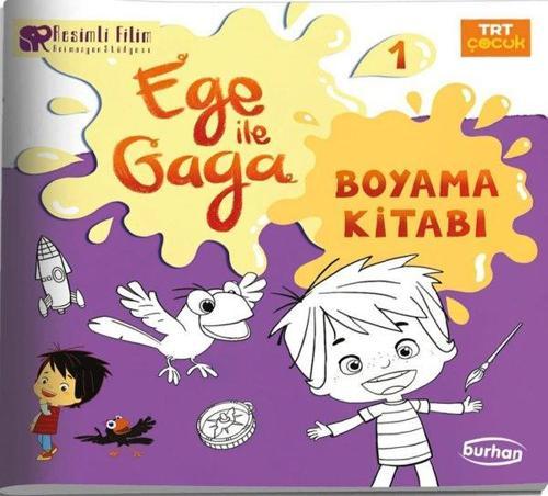 TRT Çocuk Ege ile Gaga Boyama Kitabı 1