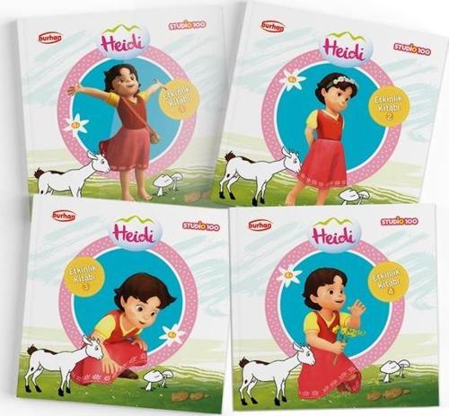 Heidi Etkinlik Kitapları Seti - 4 Kitap Takım