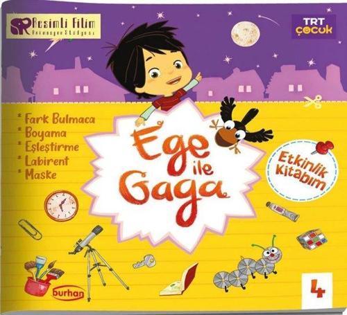 TRT Çocuk Ege ile Gaga Etkinlik Kitabım - 4