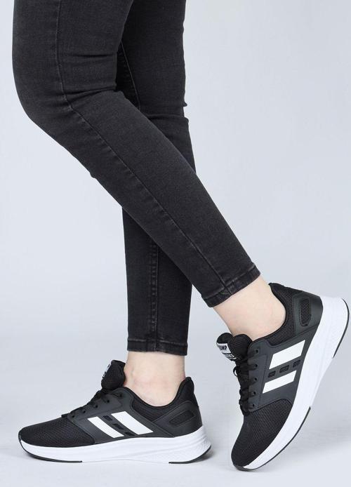 29964 Siyah - Beyaz Kadın Sneaker Günlük Spor Ayakkabı