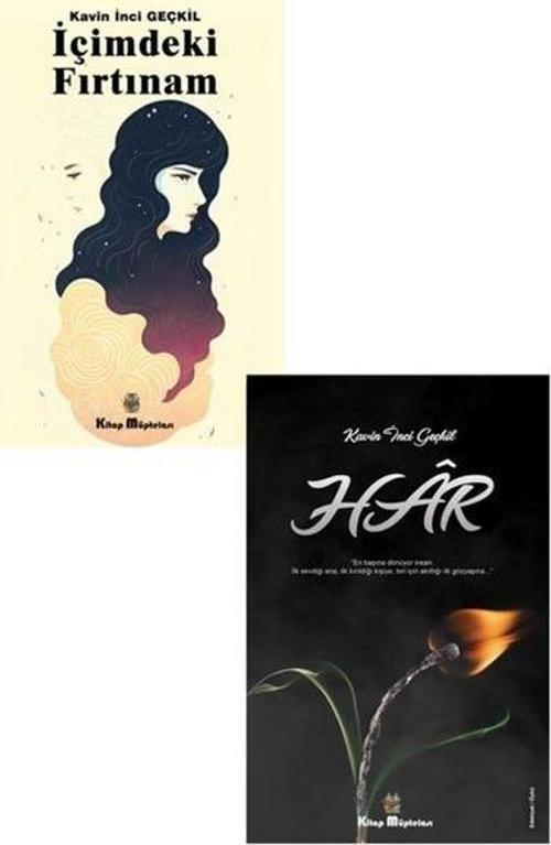 Kavin İnci Geçkil Roman Seti - 2 Kitap Takım