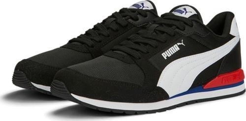 Erkek Günlük Sneaker Ayakkabı 38464010 St Runner V3 Mesh Black- White-