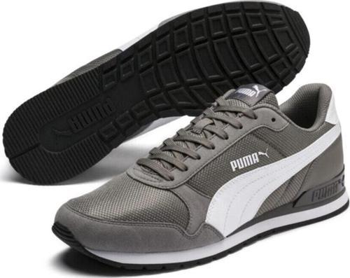 Erkek Spor Ayakkabı St Runner V2 Mesh Gri 366811-06