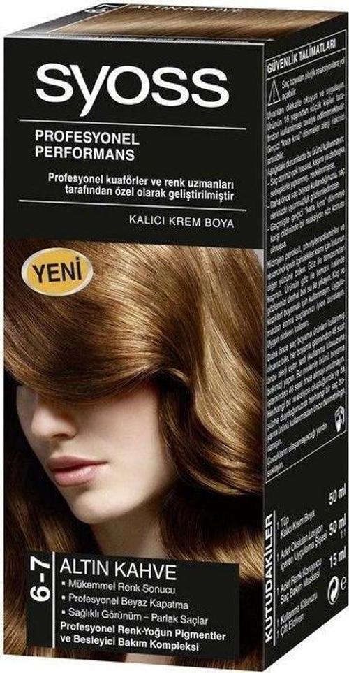 Saç Boyası.6.7 Altın Kahve