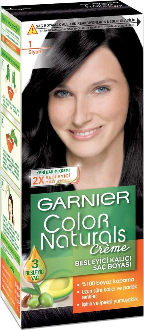 Color Naturals Saç Boyası 1 Siyah