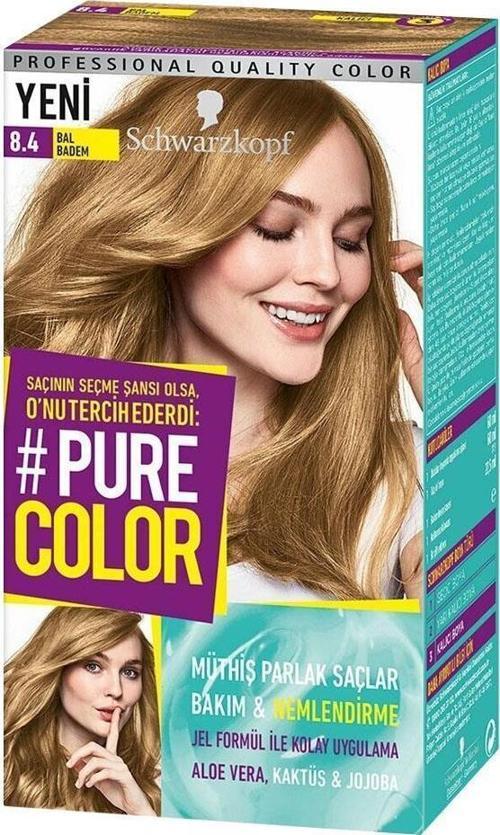 Pure Color Jel Saç Boyası 8.4 Bal Badem