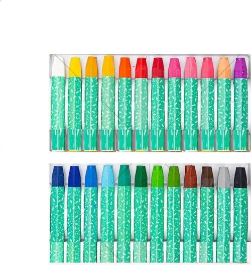 Pastel Boya 24 Renk Çantalı Pvc Pas003