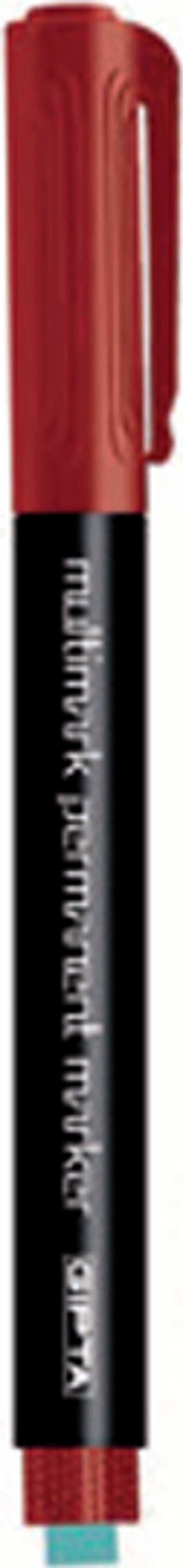 Asetat Kalemi Permanent Marker M Seri Kırmızı F153700 (12 Li Paket)