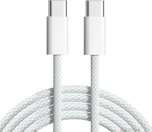 İphone 15 - 15 Plus Uyumlu Typ-C & Typ-C 20W-60 PD 1Mt Hızlı Şarj Kablosu